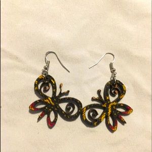 Butterfly earrings